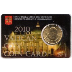Vatican Coin Card n°1 2010