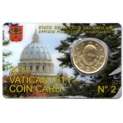 Vatican Coin Card n°2 2011