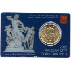 Vatican Coin Card n°3 2012