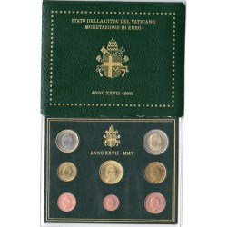 Coffret BU Vatican 2005