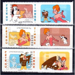 Timbres autoadhésifs Fête...