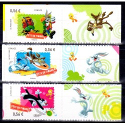 Timbres autoadhésifs Fête...