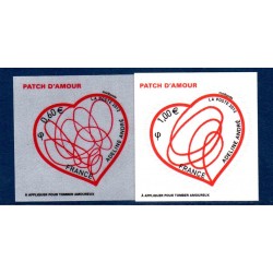 Timbres autoadhésifs Coeur...