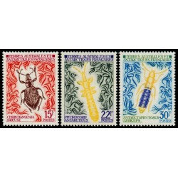 Timbres TAAF n°49,50 et 51