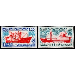 Timbres TAAF n°66 et 67