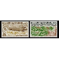 Timbres TAAF n°68 et 69