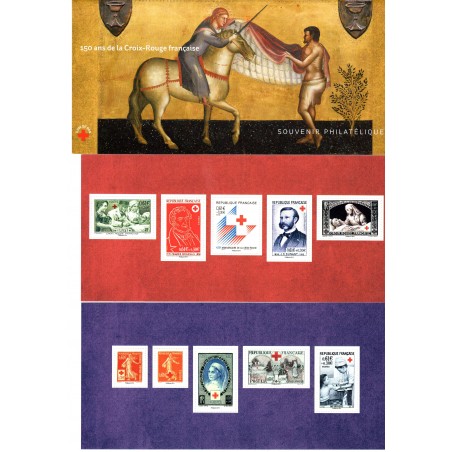 Bloc Souvenir Philatélique N°95 – Timbres Neufs Croix Rouge – édition France