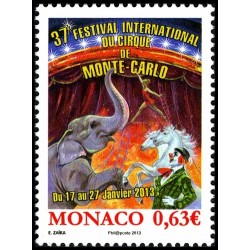 Timbre Monaco n°2858
