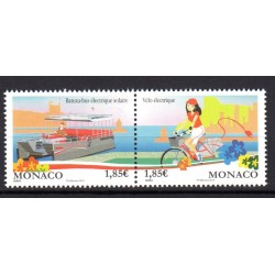 Timbre Monaco n°2870 et 2871