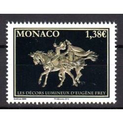 Timbre Monaco n°2942 150ème...