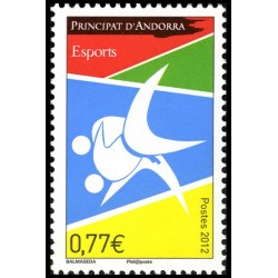 Timbre Andorre Français n°726