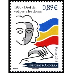 Timbre Andorre Français n°730