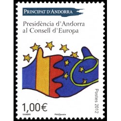 Timbre Andorre Français n°731