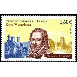 Timbre Andorre Français n°732