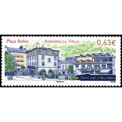 Timbre Andorre Français n°738