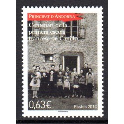Timbre Andorre Français n°744