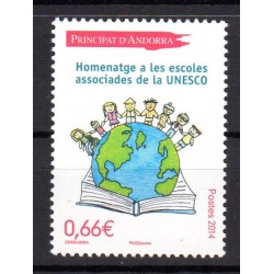 Timbre Andorre Français n°749