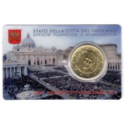 Vatican Coin Card n°6 2015