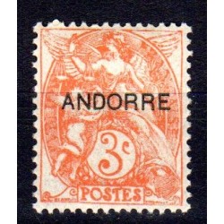 Timbre Andorre n°4 Timbres...