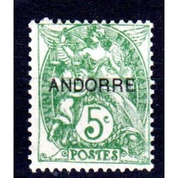 Timbre Andorre n°5 Timbres...