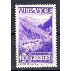 Timbre Andorre n°76 Paysage...