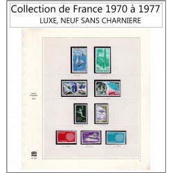 Timbre Collection de France...