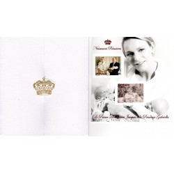 Monaco Feuillet non dentelé...