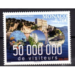 Timbre Monaco n°2990 50...