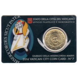 Vatican Coin Card n°7 2016...