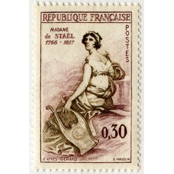 Timbre France N°1269 Madame...