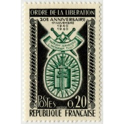 Timbre France N°1272 Ordre...