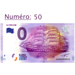 Billet touristique 0 € N°50...