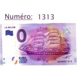 Billet touristique 0 €...