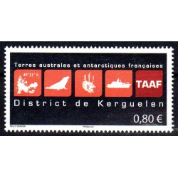 Timbre TAAF n°788 District...