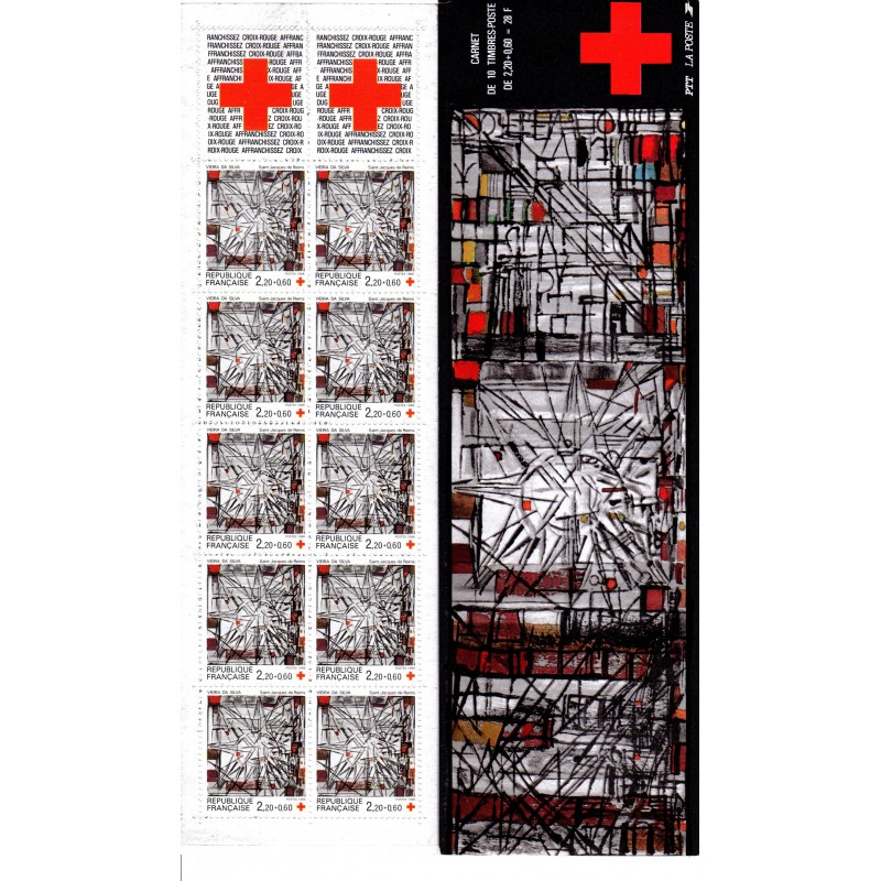 Carnet Croix Rouge n°2035 Timbres neufs ** Année 1986 chez philarama37