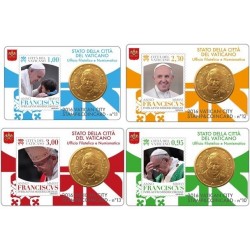 Stamp and Coin Card Vatican...