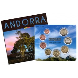 Coffret BU Andorre 2015 -...