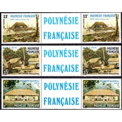 Timbres Polynésie n°299A à...