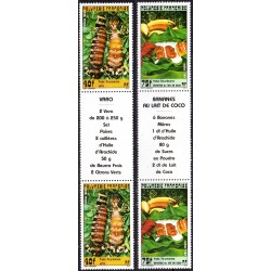 Timbres Polynésie n°295A et...