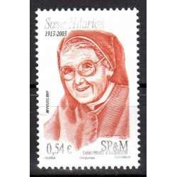 Variété timbre Saint-Pierre...
